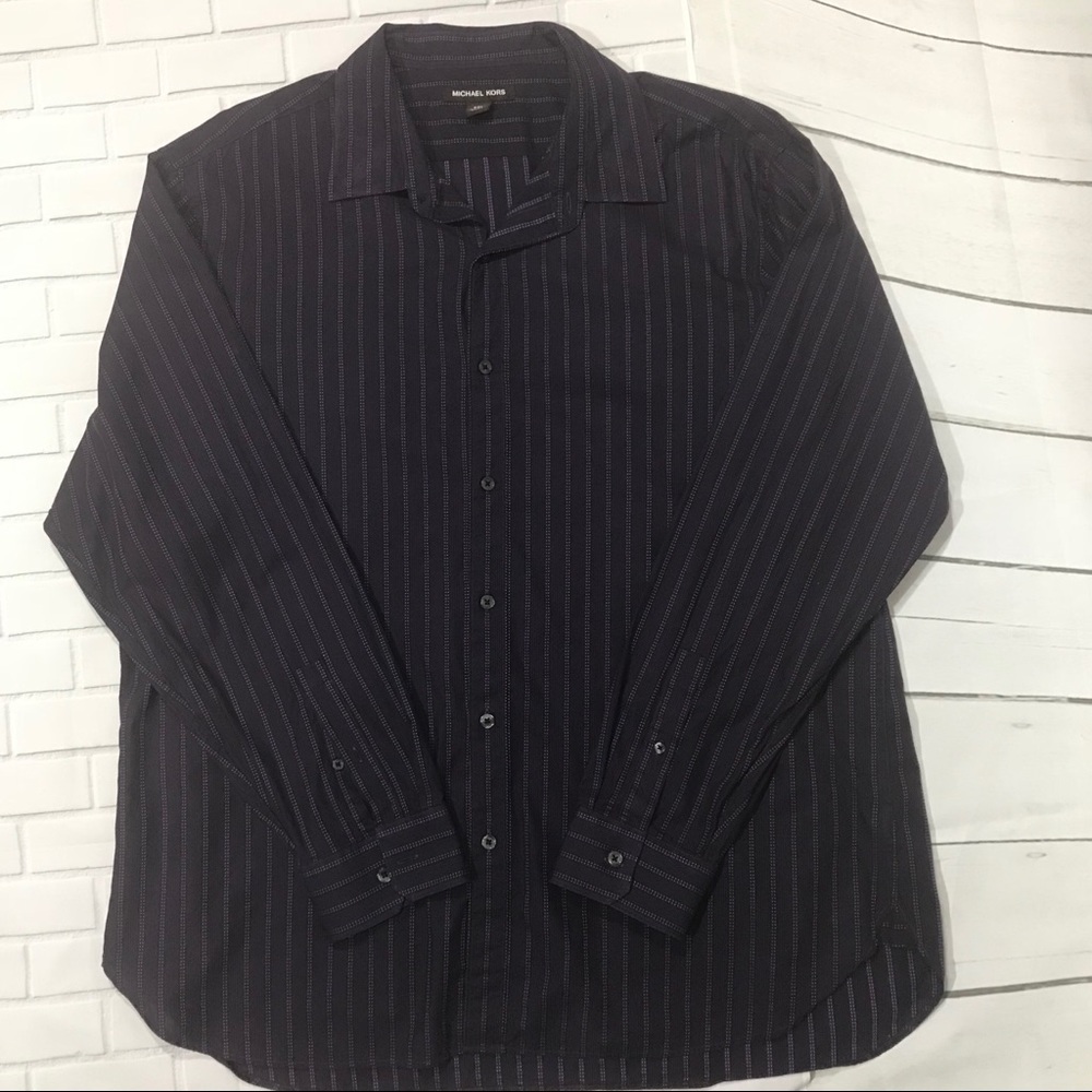 Michael Kors Purple Shirt Sz XXL (X06)
